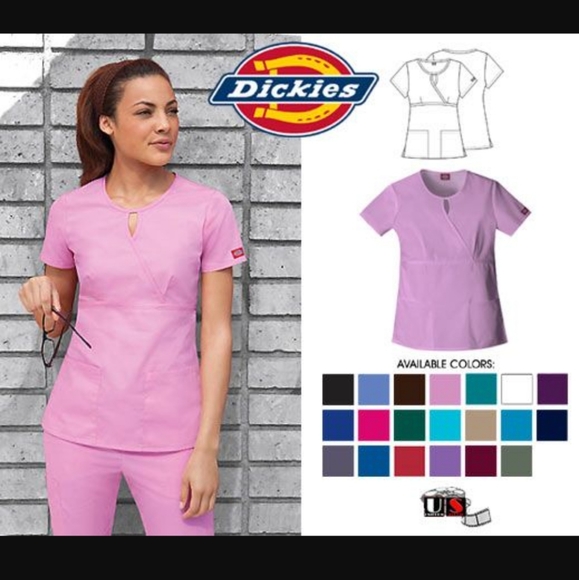 Purple Dickies scrubs set XS - Picture 3 of 3